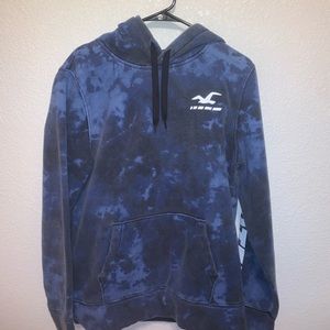 Hollister Blue Hoodie Large